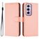 Mobigear Urban Wallet OPPO Reno 12 Pro Hülle Klapphülle Geldbörse - Pink