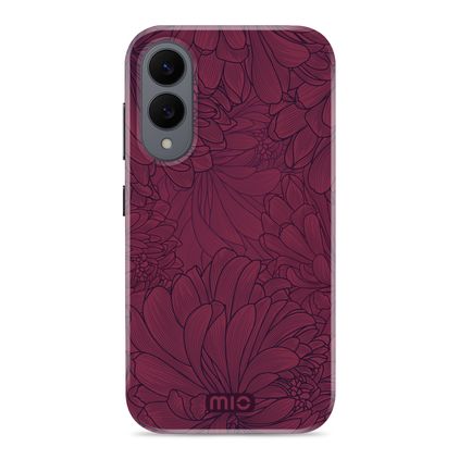 MIO Samsung Galaxy S25 Edge MagSafe Hülle Hardcase Backcover - Berry Blooms