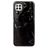 Mobigear Marble Huawei P40 Lite Hülle Flexibles TPU Backcover - Schwarz