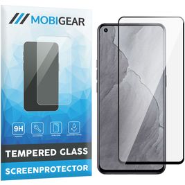 Mobigear Premium Realme GT Master Edition Panzerglas Gehärtetes Glas Displayschutz - Hüllenfreundlich - Schwarz