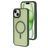 Mobiparts Hardcover iPhone 15 Plus MagSafe Hülle Hardcase Backcover - Satin Green