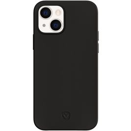 Valenta Snap Luxe iPhone 13 Hülle Echtes Leder Backcover - Schwarz