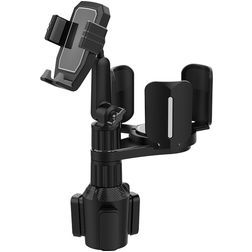 Mobigear Cupholder Autohalterung Getränkehalter Klemme Universal - Schwarz