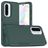 Mobigear Heavy Armor Samsung Galaxy A56 Hülle Hardcase Backcover Stoßfest - Grün