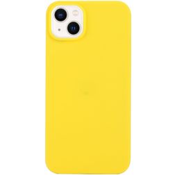Mobigear Colors iPhone 14 Hülle Flexibles TPU Backcover - Gelb