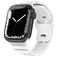 Mobigear Sport Armor Silikon Apple Watch Armband Pin-and-Tuck-Verschluss - 42/41/40/38 mm - Weiß