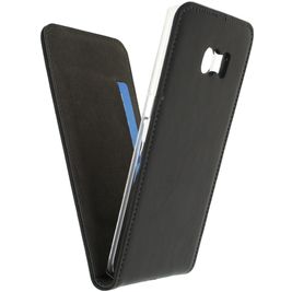 Mobilize Premium Magnet Samsung Galaxy S7 Edge Hülle Flipcase - Schwarz