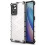 Mobigear Honeycomb OPPO Find X5 Lite Hülle Hardcase Backcover Stoßfest - Weiß
