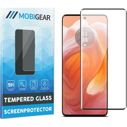 Mobigear Premium Motorola Edge 50 Ultra Panzerglas Displayschutz - Hüllenfreundlich