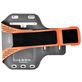Mobigear Easy Fit Handyhalterung Joggen Nokia 4.2 Sporthülle Neopren Sportarmband - Orange