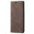 Caseme 013 Samsung Galaxy A51 Hülle Klapphülle Geldbörse - Braun