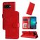 Mobigear Sunflower Google Pixel 9a Hülle Klapphülle Geldbörse - Rot