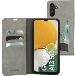 Mobiparts Classic Wallet Samsung Galaxy A13 5G Hülle Klapphülle Geldbörse - Granite Grey