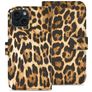 My Style Flex Wallet iPhone 15 Hülle Klapphülle Geldbörse - Wild Leopard