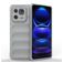Mobigear Bumpy Xiaomi 13 Pro Hülle Flexibles TPU Backcover - Grau