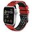 Mobigear Aero Armor Silikon Apple Watch Armband Dornschließe - 49/46/45/44 mm - Rot / Schwarz