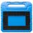 Xccess Kids Guard iPad 7 (2019) Tablet Hülle für Kinder mit Tragegriff - Blau