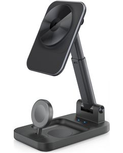 Mobilize 3in1 Ladestation MagSafe 2 Meter 15W - Schwarz