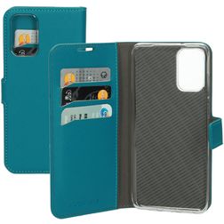 Mobiparts Saffiano Wallet Samsung Galaxy S20 Plus Hülle Klapphülle Geldbörse - Türkis