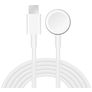 Mobigear Magnetic USB-A auf Kabel 1 Meter - Weiß