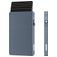 Valenta Cardprotector Aluminium Kartenetui - 7 Karten - MagSafe Kompatibel - Grau