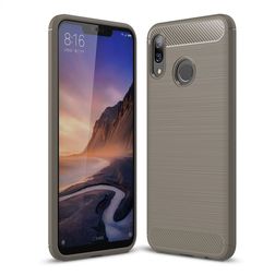 Mobigear Brushed Slim Huawei Nova 3 Hülle Flexibles TPU Backcover - Grau