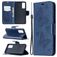Mobigear Butterfly Samsung Galaxy S20 FE Hülle Klapphülle Geldbörse - Blau