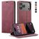 CaseMe 013 iPhone 17 Pro Max Hülle Klapphülle Geldbörse - Rot