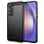 Mobigear Brushed Slim Samsung Galaxy A55 Hülle Flexibles TPU Backcover - Schwarz