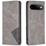 Mobigear Rhombus Slim Google Pixel 11 Pro Hülle Klapphülle - Grau