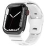 Mobigear Sport Armor Silikon Apple Watch Armband Pin-and-Tuck-Verschluss - 42/41/40/38 mm - Weiß