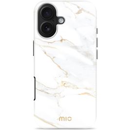 MIO iPhone 17 MagSafe Hülle Hardcase Backcover - White Marble
