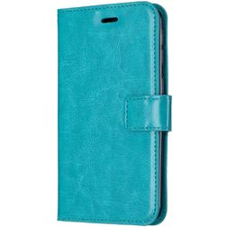 Mobigear Wallet Samsung Galaxy A20e Hülle Klapphülle Geldbörse - Türkis