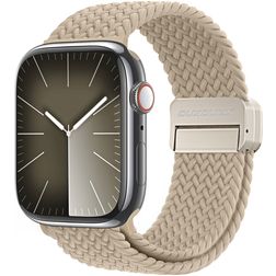 Dux Ducis Mixture Pro Nylon Apple Watch Armband Magnetverschluss - 49/46/45/44 mm - Beige