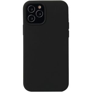 Mobigear Rubber Touch iPhone 13 Pro Silikon Hülle Backcover - Schwarz