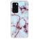 Mobigear Marble Huawei P40 Hülle Flexibles TPU Backcover - Lila