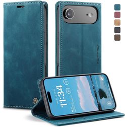 CaseMe 013 iPhone Air Hülle Klapphülle Geldbörse - Blau