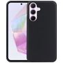 Mobigear Basics Samsung Galaxy A36 Hülle Flexibles TPU Backcover - Schwarz