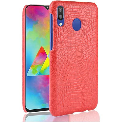 Mobigear Croco Samsung Galaxy A40 Hülle Hardcase Backcover - Rot