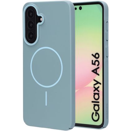Mobiparts Slim Line Samsung Galaxy A56 MagSafe Hülle Hardcase Backcover - Sage Green