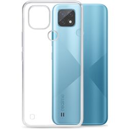 Mobilize Gelly Durchsichtig Realme C21 Hülle Flexibles TPU Backcover - Transparent