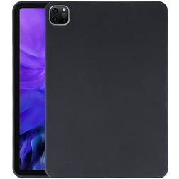 Mobigear Basics Dünne iPad Pro 11 Zoll (2021) Hülle Flexibles TPU Backcover - Schwarz