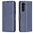 Mobigear Excellent Samsung Galaxy S24 Plus Hülle Klapphülle Geldbörse - Blau