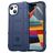 Mobigear Rugged Shield iPhone 15 Hülle Flexibles TPU Backcover Stoßfest - Blau
