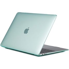 Mobigear Glossy MacBook Air 13 Zoll (2018-2020) Hardcase Hülle MacBook Case - Grün - Model A1932 / A2179 / A2337