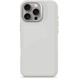 Decoded Stacks iPhone 16 Pro Max Silikon MagSafe Hülle Backcover - Stone Grey