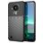 Mobigear Groove Nokia 1.4 Hülle Flexibles TPU Backcover - Schwarz