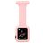 Mobigear Clip Case Krankenschwester Apple Watch Armband Pin-Verschluss - 46/45/44 mm - Pink