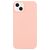 Mobigear Colors iPhone 14 Plus Hülle Flexibles TPU Backcover - Pastellrosa