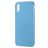 Mobigear Colors iPhone XS Max Hülle Flexibles TPU Backcover - Blau